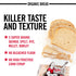 24 oz Dave's Killer Bread White Bread Done Right, Artisan-Style Organic White Bread, Loaf