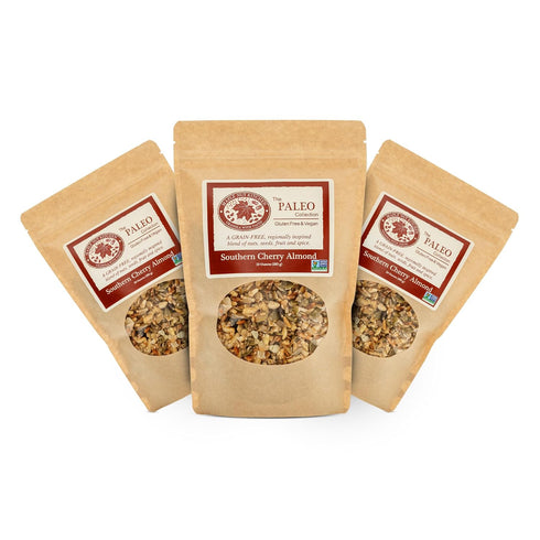 Maple Nut Kitchen Southern Cherry Almond Granola 3 Pack Paleo Grain Free