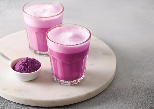 6 100% Food to Live Organic Purple Sweet Potato Powder, Ounces Non-GMO, Pure, Dried, Raw, No Sugar Added. Vegan