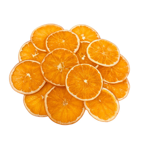 Utama Dehydrated Orange Slices - 30+ Dried Citrus Wheels for Cocktails, Garnishes, Crafts,