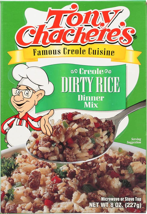 Tony Chachere Rice Dinner Mix, Jambalaya, 8 Ounce