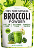 Gya Tea Co Broccoli Powder 1.1 lb (17.64 oz), 62 Servings, Microgreens