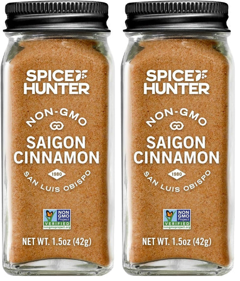 The Spice Hunter Highland Harvested Saigon Cinnamon, 1.5 Oz (Pack of 2)