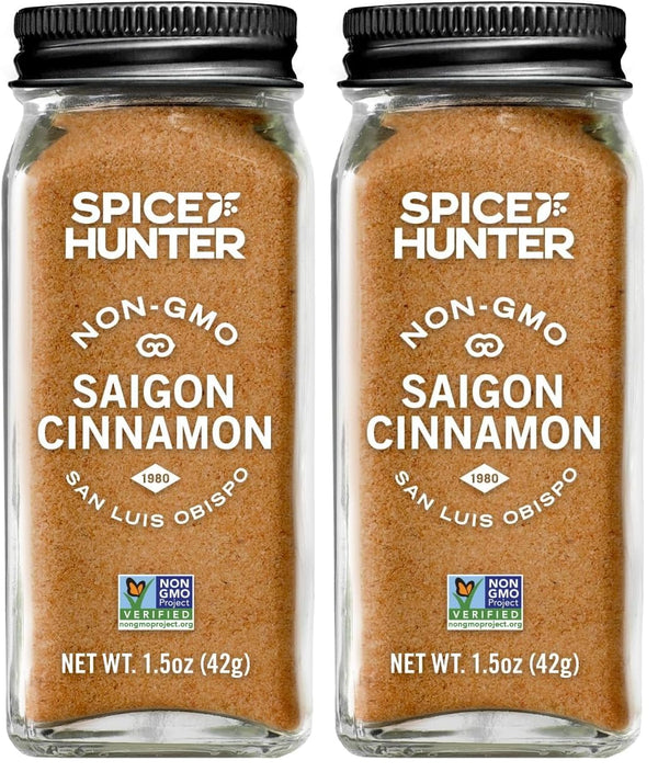 The Spice Hunter Highland Harvested Saigon Cinnamon, 1.5 Oz (Pack of 2)