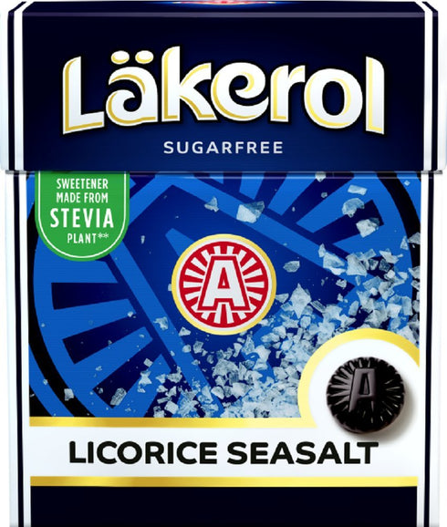 Lakerol 24 Boxes x 25g of Laekerol Licorice Seasalt - Original - Swedish