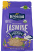 Lundberg Organic Jasmine Brown Rice Long-Grain, Fluffy & Aromatic, Responsibly Grown in