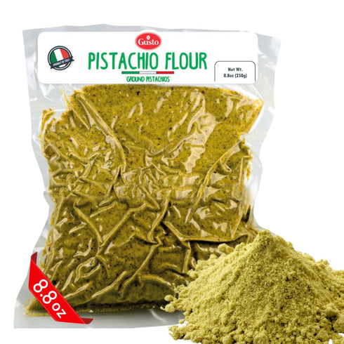 Pistachio Flour, 8.8 oz (250 g), Fine Chopped Pistachio Flour, Ground Pistachios,