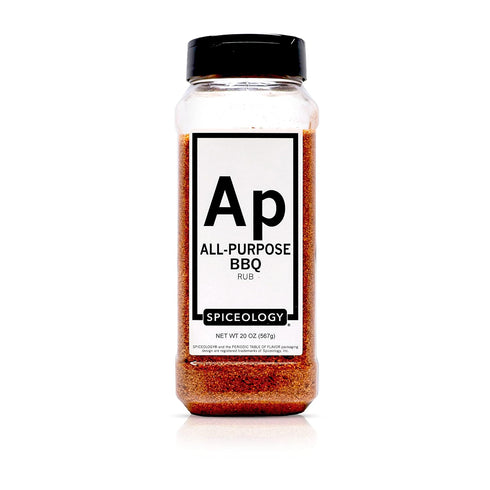Spiceology - All Purpose BBQ Rub and Spice Blend - Use On: