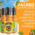 Spicy Delight Aruba Hot Sauce by Flavor Pirate, 5 oz, Made with Habanero Pepper, Papaya, and Spices, Gluten Free, Vegan