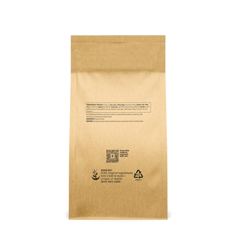 Pure Original Ingredients Brown Flax Seeds (1.5 lb) High In Fiber, Whole Linseeds, Vegan.
