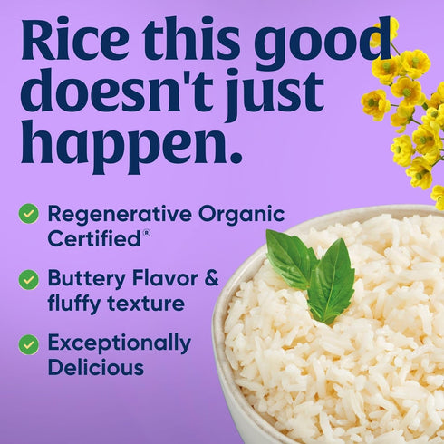 32 Lundberg Family Farms Organic Jasmine Rice, California White, Ounce