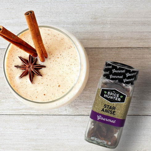 The Spice Hunter Whole Star Anise, 0.6-Ounce Jar