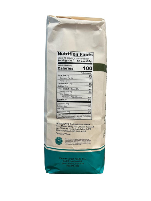 10 LBS All Purpose Flour | Farmer Direct Foods | Bread | | Non-GMO | Made in USA | Pantry Staple | Unbleached