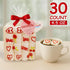 30 Count 3 Pack, 4.5 OZ 90 count Marshmallow Gift Soft & Fluffy Vanilla Marshmallows, Festive Holiday Treats,Gluten