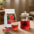 Oryvox 100% Free-50 Count (Pack 1) Hibiscus Tea Bags, Natural Hibiscus Flowers Herbal High Blood Pressure Tea Bags, No