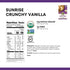 10.6 (Pack 4), 15g 4g Nature's Path Organic Gluten Free Sunrise Crunchy Vanilla Cereal, Ounce of Non-GMO, Whole Grains