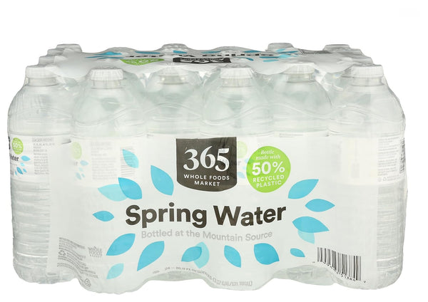 365 by Whole Foods Market , Spring Water, 16.9 Fl Oz