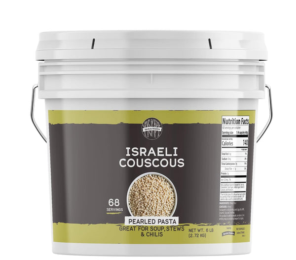 Birch & Meadow 1 Gallon of Israeli Couscous, Salads, Vegetable Dishes