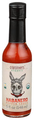 O'Brothers Habanero Hot Sauce, 5 oz