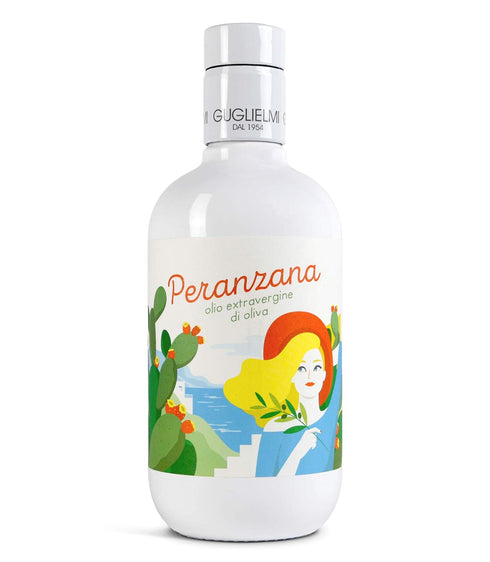 Guglielmi GUGLIELMO Peranzana Extra Virgin Olive Oil, 16.9 FZ