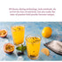 laweny 8.81oz,Suitable Passion fruit powder for baking, milk tea, and cold drinks, freeze-dried powder of passion fruit