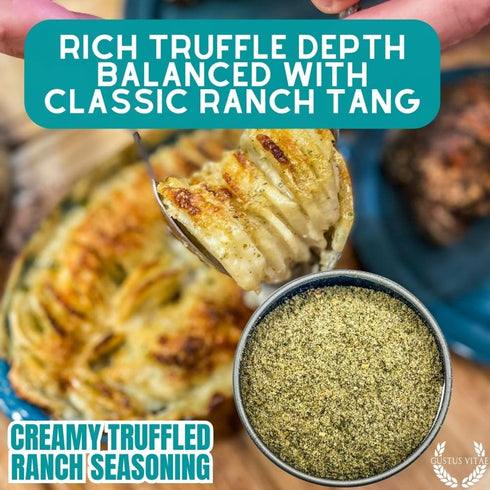 1.5 oz #602 Creamy Truffled Ranch Seasoning | All Natural | Non GMO | Gourmet Spice Mix | Artisanal Rub | | Small Batch