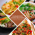 10.5 oz. (Pack 1 Asiadeli Rice Vermicelli, Premium Rice Noodles, Vietnamese Bun Tuoi for Asian Food - of Bag)