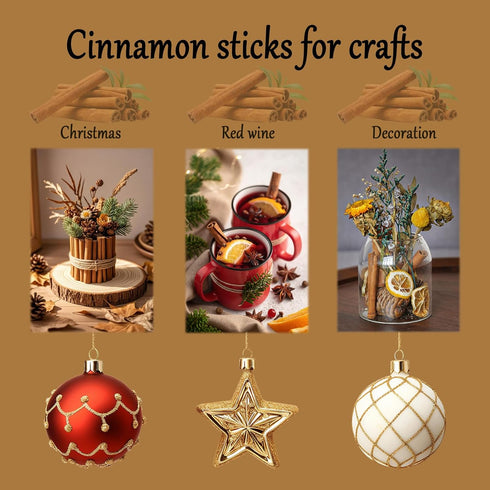 Generic -4 Inch 6.4 Oz (3035 Cinamon Sticks Whole Cut,Cinnamon Stick Bottle Sticks),Warm,Sweet-Spicy,Cinnamon Sticks