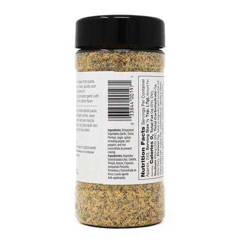 6 oz Badia Harlem Garlic Pepper Seasoning Blend, Bold Garlic & Pepper Flavor for Chicken, Steak, Seafood, Pasta