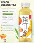 Visit the Store -16.9 oz, 500mL, 15 Pack Tea PI Iced Tea Peach Oolong Tea Sweet Iced Fruit Tea Bottles, Real Juice, fl