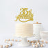 Gold Glitter 35th Anniversary Cake Topper for Happy 35th Wedding Anniversary / Birthday Party Decorations