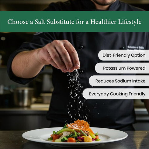 100% (1 (Pack 2) Pacific Pelican Salt Substitute | Sodium Free Salt | Fine Grain, Pure Rock Salt, Natural & Organic