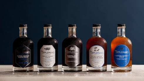 Tippleman's Barrel Aged Cola Syrup - All Natural Complex Cola Syrup for Cocktails, Classic Sodas, Ice Cream Floats, Old