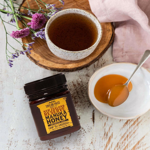 15+ 514+ 8.83 oz Taylor Pass Honey Co Manuka Honey UMF MGO | Monofloral New Zealand Honey | Premium, Sustainable