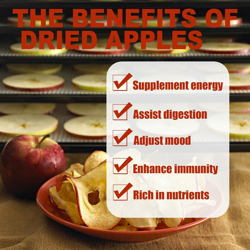 LXJZGYJQ 10.58 oz (300g), Simmer Dried Apples, Apple Chips, Dried Apple Slices for Pot, DIY Baking and Candle Crafts