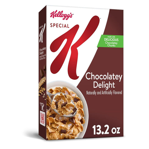 Special K Cold Breakfast Cereal, 11 Vitamins and Minerals, Chocolatey Delight, 13.2oz