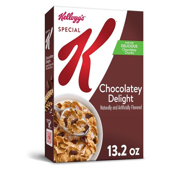 Special K Cold Breakfast Cereal, 11 Vitamins and Minerals, Chocolatey Delight, 13.2oz