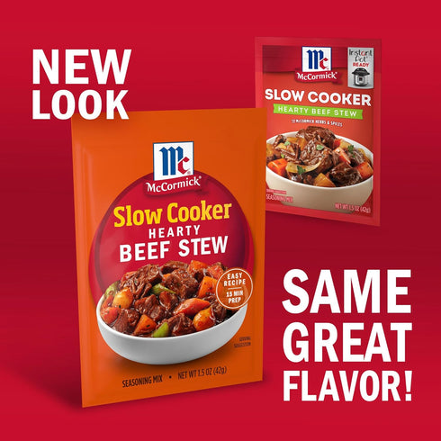 1.5 oz McCormick Slow Cooker Hearty Beef Stew Seasoning Mix