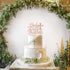 God Bless this Children Cake Topper, Rose Gold Glitter Baptism Cake Toppers for Christening, First Communion Baby Shower