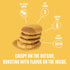 16 oz Lakanto Pancake and Waffle Mix - Sweetened with Monk Fruit Sweetener and Erythritol, Breakfast, Flapjacks, Almond