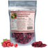 Unsweetened Dried Raspberries, USA Grown, No Added Sugar/Additives, 3oz, Woman-Owned Small Business
