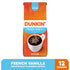 12 Oz (Pack 3) Dunkin' Donuts French Vanilla Coffee, Bag