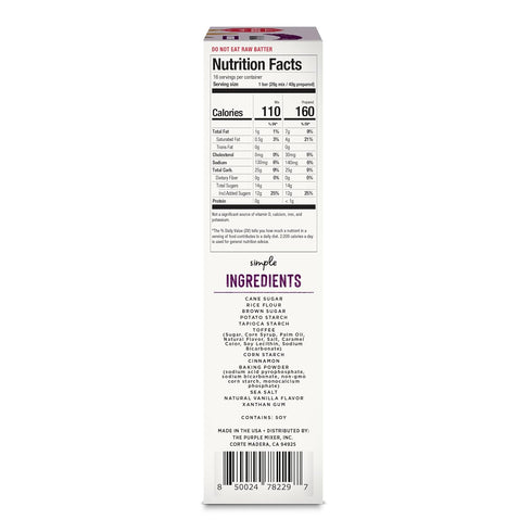 Miss Jones Gluten Free Snickerdoodle Toffee Blondie Bar Kit, 16 oz, Pack of 1