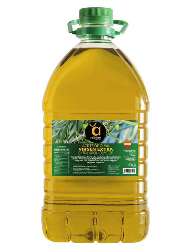 Casalbert Extra Virgin Olive Oil 101 fl oz (3L) Traditional Spanish, Perfect