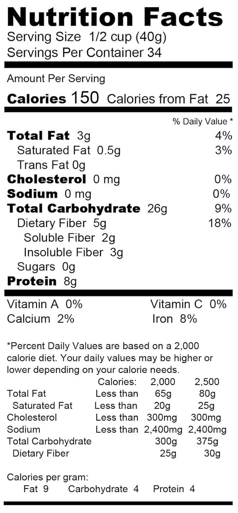 Montana Gluten Free 2 Pack 3 Gluten Free Toasted Oat Flour - of Pound Bags