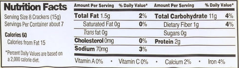 Edward & Sons Organic Brown Rice Snaps, Black Sesame Flavor, 3.5 oz