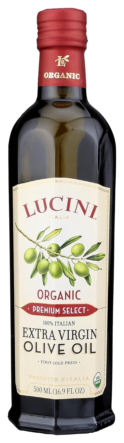 Lucini, Extra Virgin Olive Oil Collection (Premium Select Organic, 500 mL (Pack
