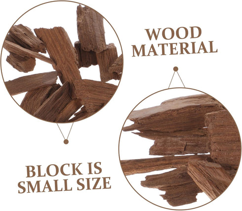 1bag Mobestech Natural Toasted Japanese Oak Chips for Wine Making Homebrewing Enhance Wine Flavor Aroma