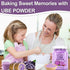 17.6 oz 500g Premium Ube Powder, Pure Purple Yam, Purple Sweet Potato Powder for Natural Food Coloring, Baking