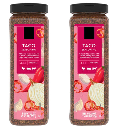 Generic M M Taco Seasoning Blend for Chicken, Pork and Beef, 23 oz,